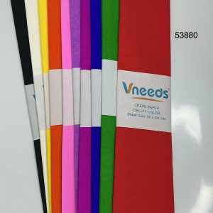 SET PAPEL CREPE 50X200CM 10/1