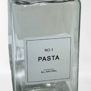 FRASCO CRISTAL C/TAPA METAL 11.4X11.4X22.5CM