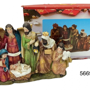 NACIMIENTO ADORNO DE NAVIDAD 33X21.5CM