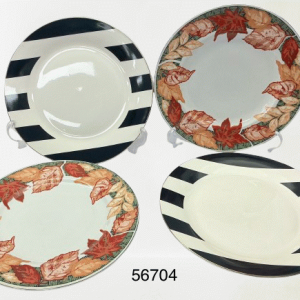 PLATO LLANO C/DISEÑO 10.5"