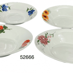 PLATO HONDO C/DISENO 8"
