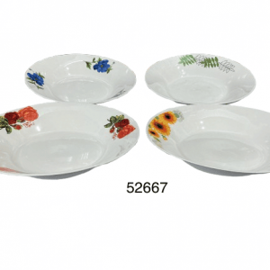 PLATO HONDO C/DISENO 9"