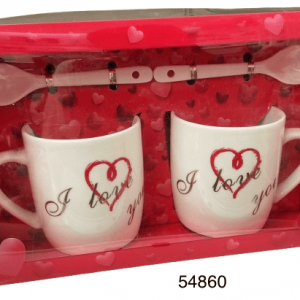 SET POZUELO C/CUCHARAS 4/1 7.2X7.2CM