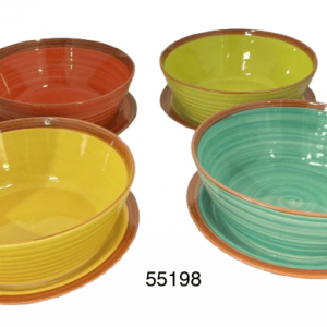 SET FUENTE C/PLATO 23X9CM