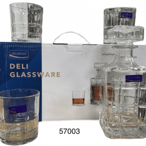 SET LICORERA C/VASOS 6+1 750ML/350ML