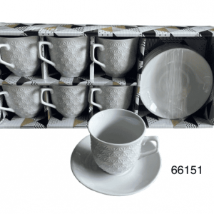 SET DE CAFE 12/1 160ML