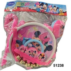 SET MUSICAL C/TAMBOR FUNDA
