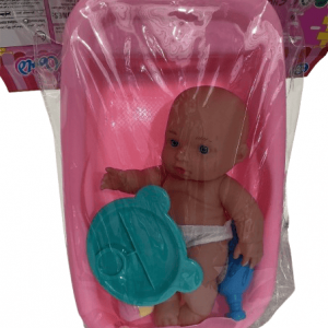 MUÑECA 9" C/ACCESORIOS
