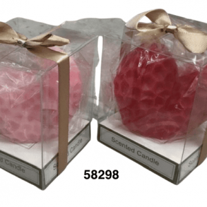 VELA DE ENAMORADO CORAZON 8X6CM