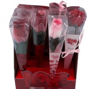 ROSA ARTIFICIAL REGALO 5X29CM