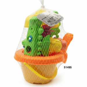 SET CUBETA PLAYA C/ACCESORIOS MALLA