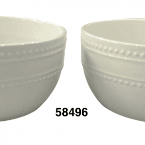FUENTE BLANCA BROCADA 16X7.5CM
