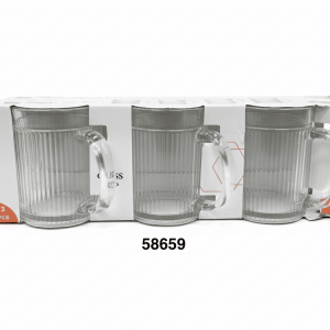SET POZUELO CRISTAL 330ML 3/1 7.8X10CM
