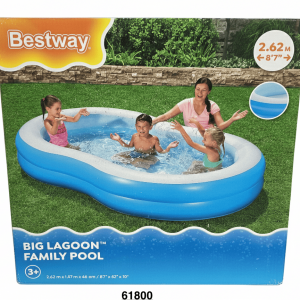 BESTWAY PISCINA INFLABLE OVALADA 262X157X46CM