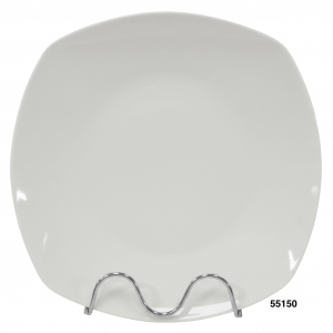 PLATO LLANO CUADRADO 12"