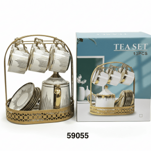 SET CAFE C/DISEÑO ESTANTE 13/1