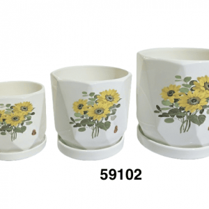 SET MACETERO C/DISEÑO 3/1 21/17/14CM