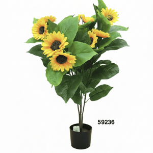 PLANTA ARTIFICIAL C/FLORES 75CM