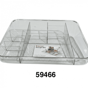 ORGANIZADOR PLASTICO C/DIVISION 26X20X7.5CM