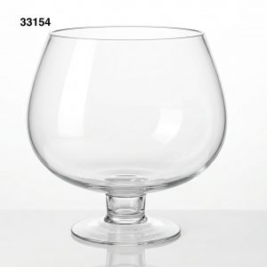 PECERA DE CRISTAL C/BASE 19CM