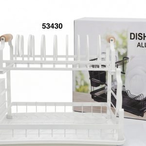 ESCURRIDOR METAL C/2NIVELES+BANDEJA 45X35X29CM