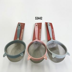 LACOCINERA COLADOR C/MALLA METAL 14X26CM