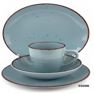 SET VAJILLA COLORES 16/1