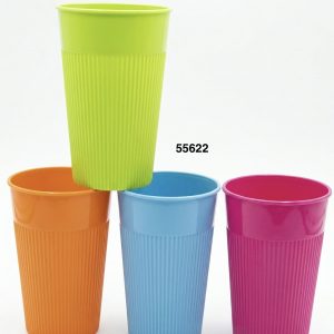 SET VASO PLASTICO 4/1 8.5X14CM