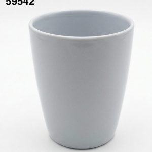 VASO MELAMINA BLANCO 7.5X1.5CM