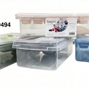 BAGER ENVASE PLAST P/HIELO C/TAPA+CUCHARA