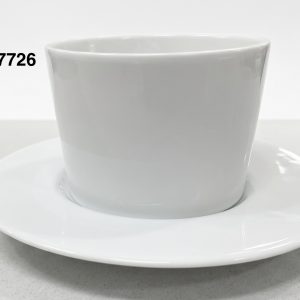 TAZA C/PLATILLO BLANCA