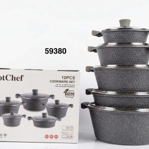 SET CALDERO ALUMINIO 5/1 20/24/28/28/32CM