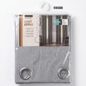 CORTINA BKOUT PRIME AZUL ACERO 140X230CM
