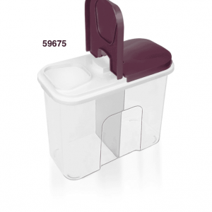 BAGER ENVASE RECT P/DESPENSA 2DIV 2100ML