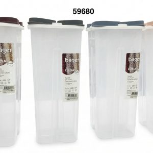 BAGER ENVASE PLAST C/4DIV 3000ML