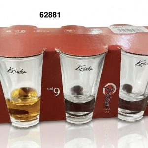 KRISKA SET TEQUILERO 1.1OZ 6/1