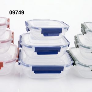 BAGER SET ENVASE CUADR PREMIUM 350/650/1100ML 3/1