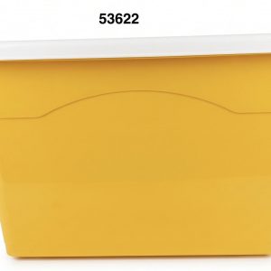 CAJA PLASTICA CON RUEDAS  45.5X41X33CM