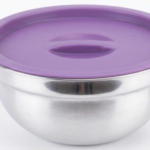 FUENTE DE ALUMINIO C/TAPA 24CM