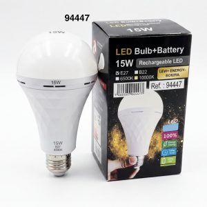 BOMBILLO RECARGABLE 15W