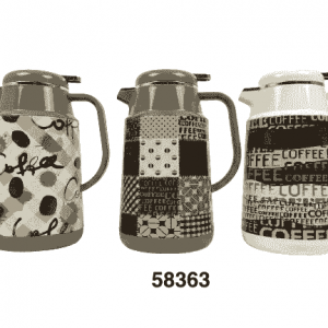 THERMO BOMBA P/CAFE 1LT C/DISEÑO 13.5x26cm