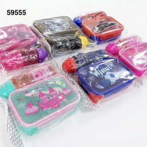 SET ACCESORIOS P/LONCHERA C/DISEÑO