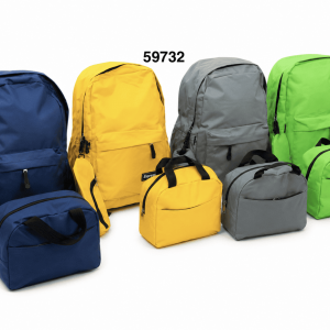 EXPLORER SET MOCHILA P/V 17" C/LONCHERA+ESTUCHE 3/1
