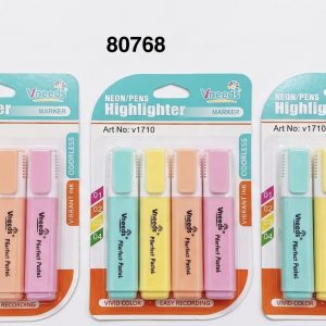 VNEEDS SET RESALTADOR PASTEL 4/1