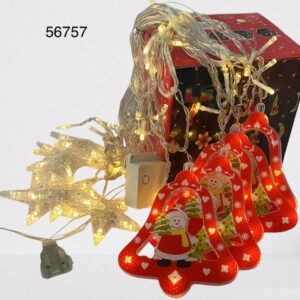 SET LUZ LED NAVIDAD C/DISEÑO 10/1 3MTS