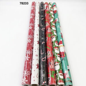 ROLLO PAPEL REGALO NAVIDAD C/DISPLAY 70X200CM