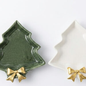 PLATO ARBOL NAVIDAD 17.5X19.5CM