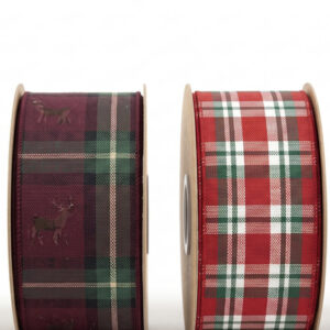 CINTA P/REGALO DE NAVIDAD 5.8CM 3YDS