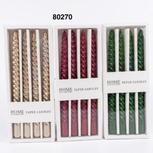 SET VELAS 4/1 25CM