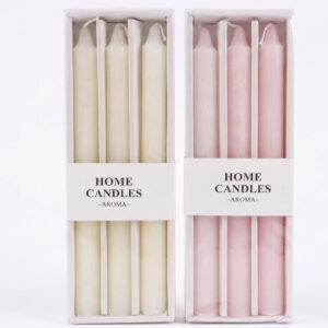 SET VELAS COL PASTEL 3/1 23CM